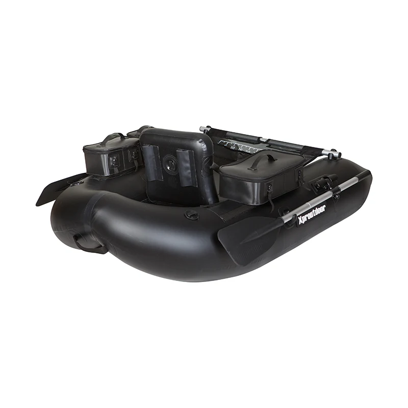 Inflatable Fishing Float Tube with 3 Detachable Side Bags