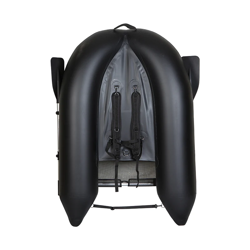 Inflatable Fishing Float Tube with 3 Detachable Side Bags