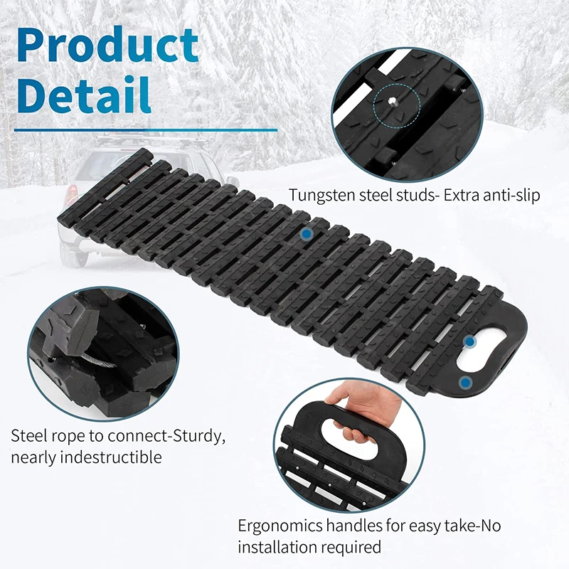 Portable Tire Traction Mats Recovery Tracks Portable Tire Traction Mats Recovery Tracks