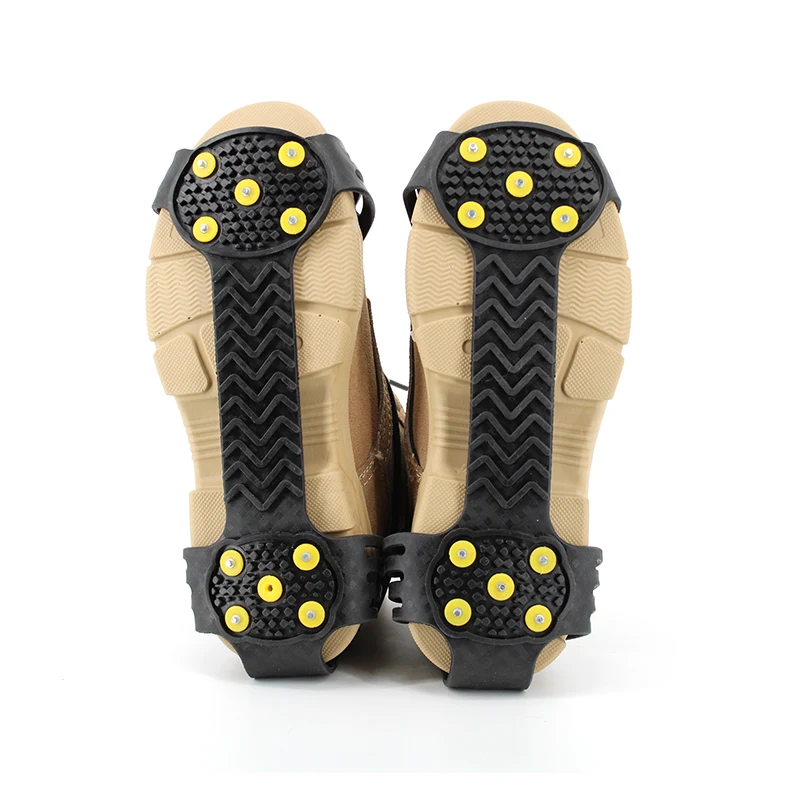 10 Steel Studs Anti-Slip Ice Cleats 10 Steel Studs Anti-Slip Ice Cleats