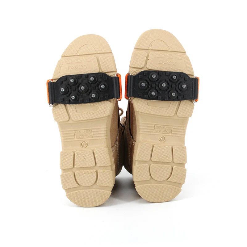 1Mid-Sole Tungsten Spikes Ice Traction Cleats Mid-Sole Tungsten Spikes Ice Traction Cleats