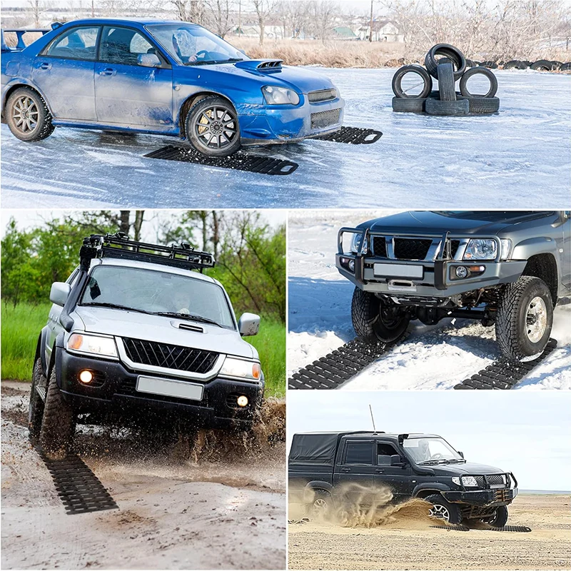 Portable Tire Traction Mats Recovery Tracks Portable Tire Traction Mats Recovery Tracks