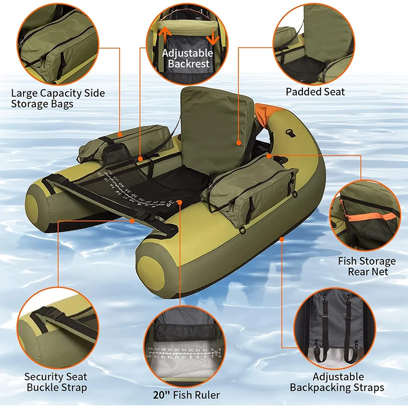 Float Tube Belly Boat for Fishing Float Tube Belly Boat for Fishing