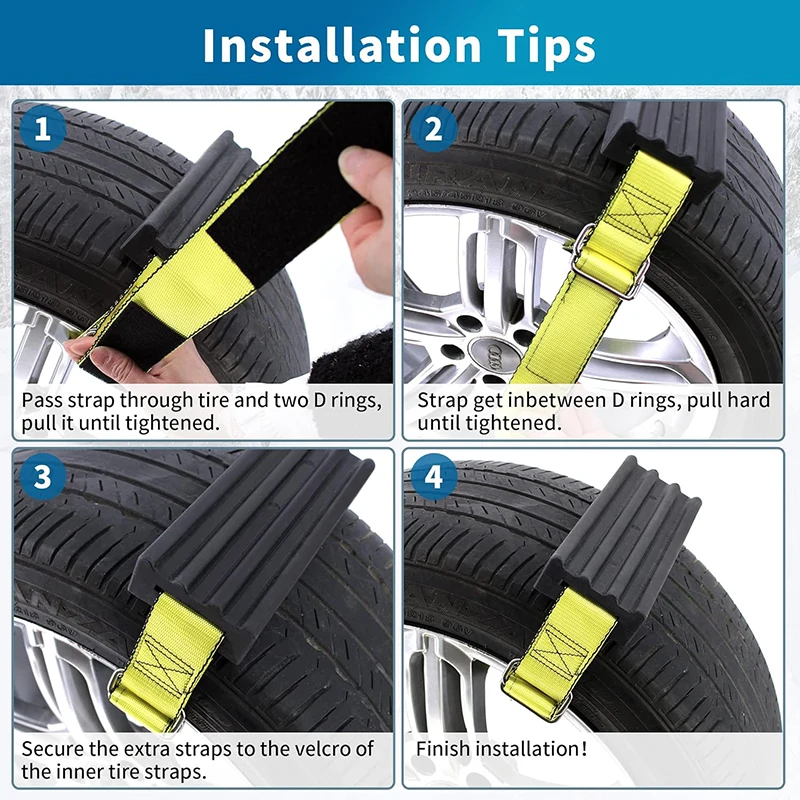Snow Traction Tire Grabbers Snow Traction Tire Grabbers