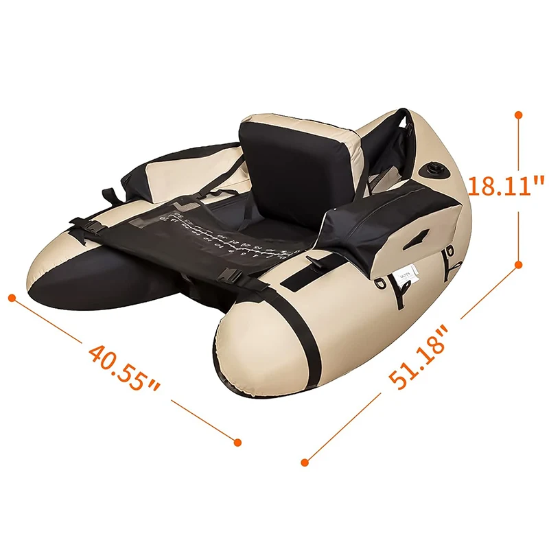 Float Tube Inflatable Fishing Belly Boat