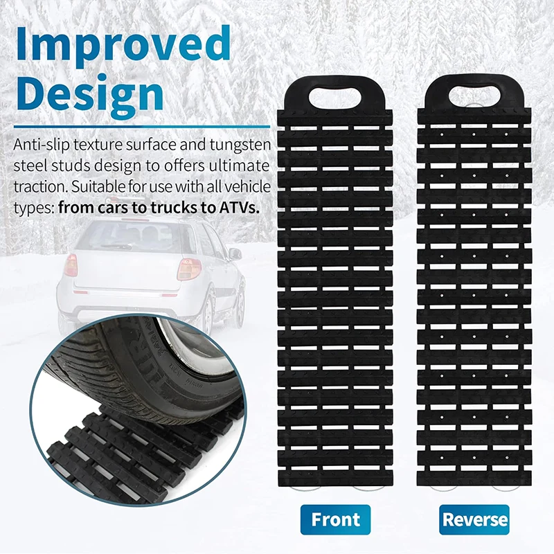 Portable Tire Traction Mats Recovery Tracks