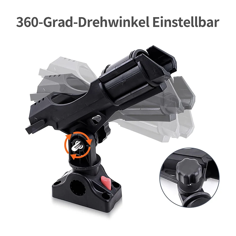 Fishing Rods Holder with Mount Bracket