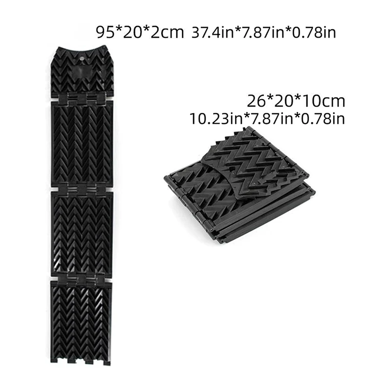 Folding Anti-Skid Plate Tire Traction