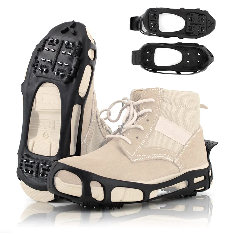 24 stainless Steel Studs Anti-Slip Traction Cleats