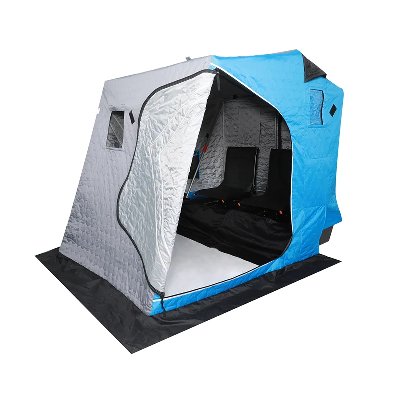 Windproof Ice Fishing Sled Shelter Tent